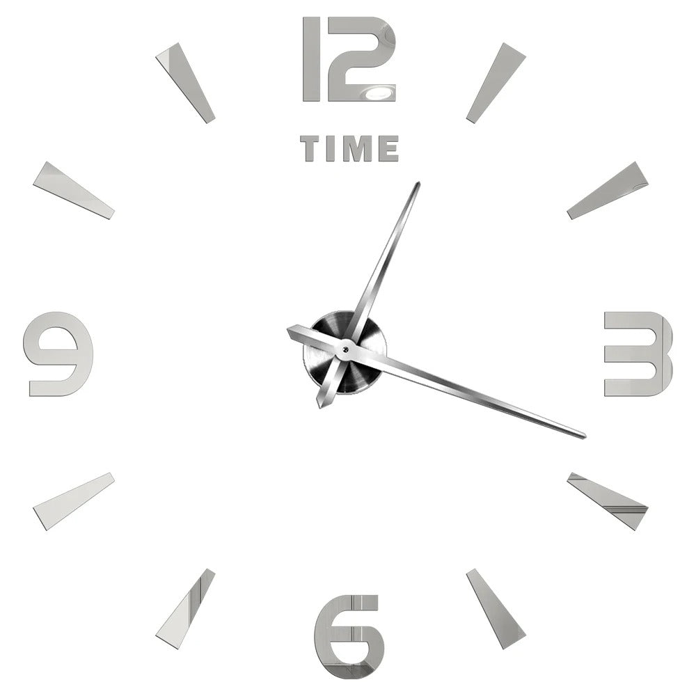 DecoHorloge – Grande Horloge Murale 3D pour Décoration Intérieure