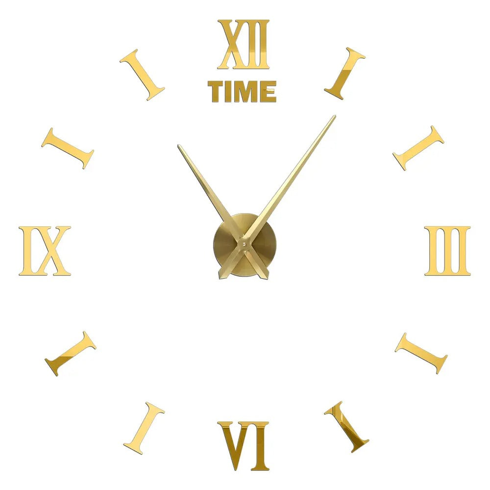 DecoHorloge – Grande Horloge Murale 3D pour Décoration Intérieure