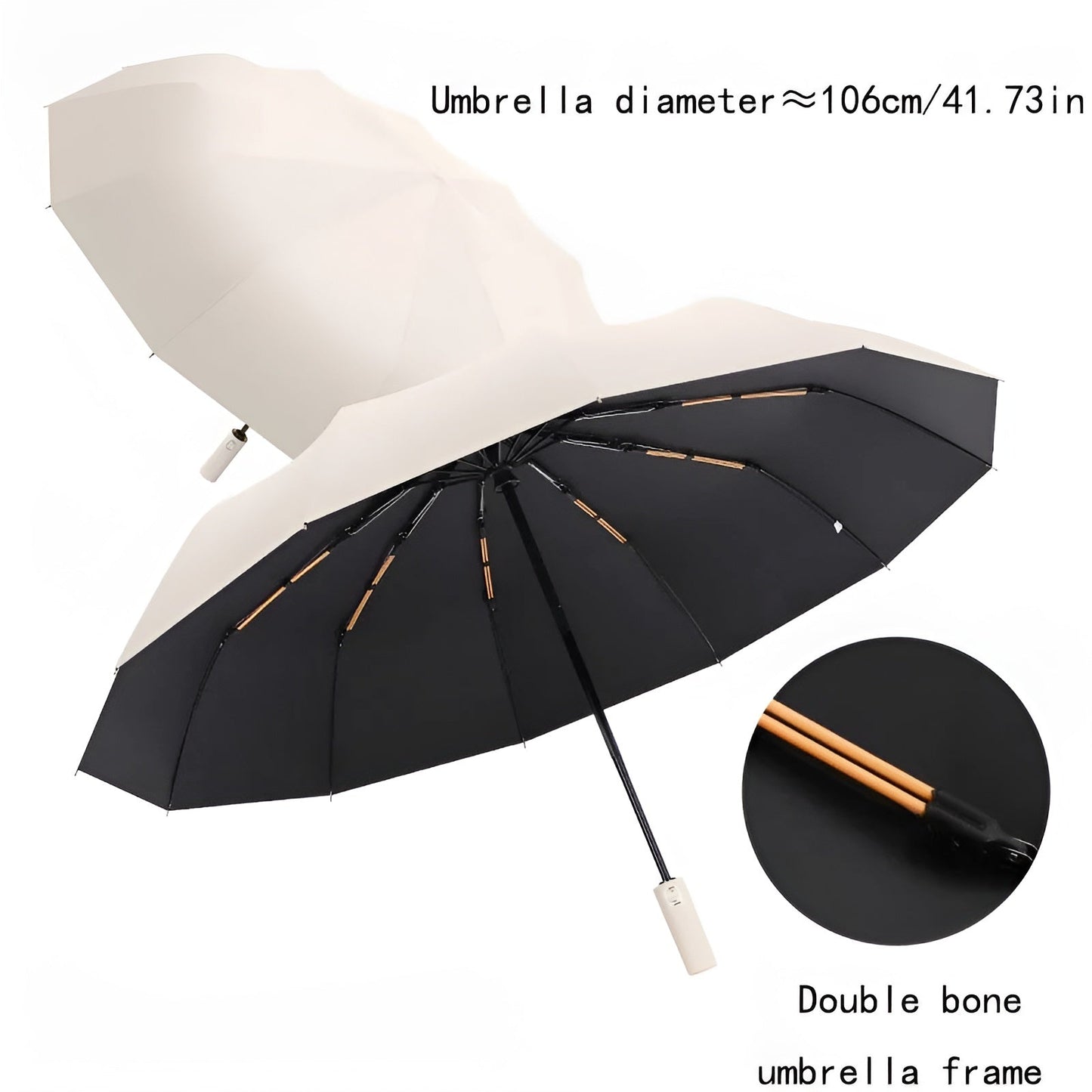 Parapluie durable avec protection UV – StormShield