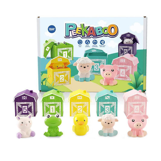 FarmVibes – Animaux de ferme Montessori mignons pour enfants