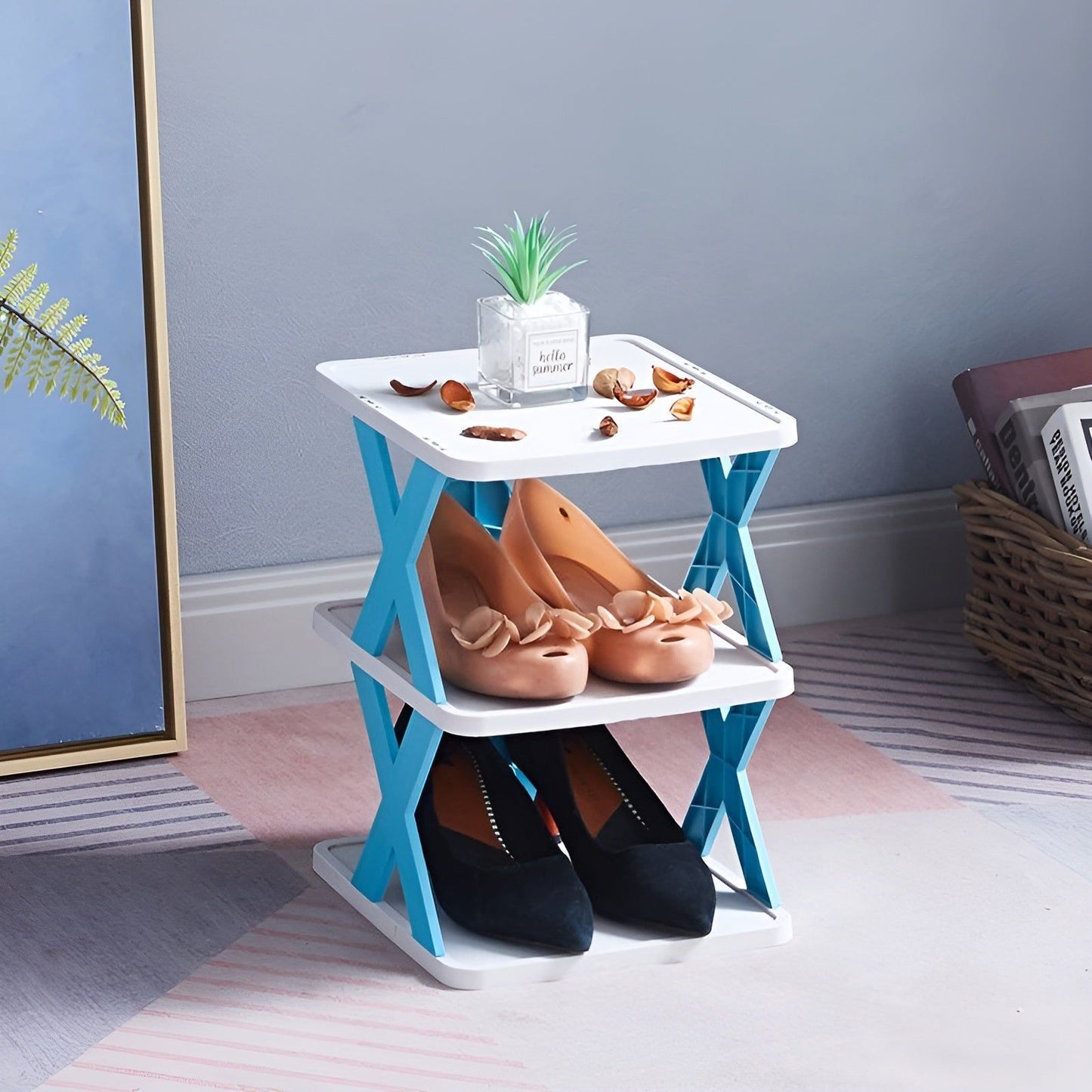Râtelier à chaussures multifonctionnel et pliable - SpaceSaver