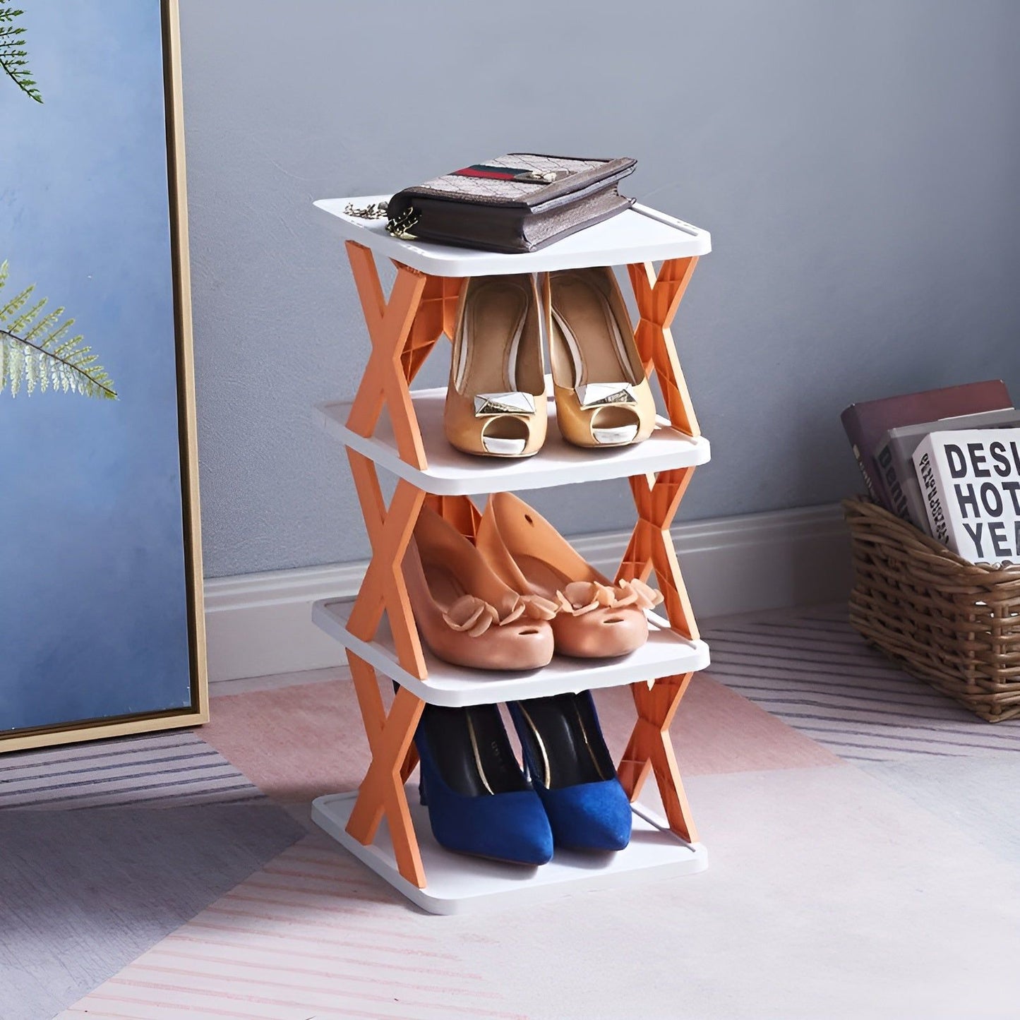 Râtelier à chaussures multifonctionnel et pliable - SpaceSaver