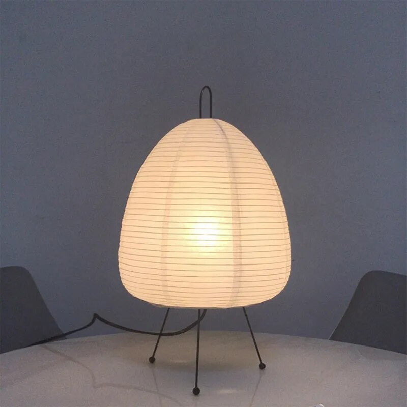 Floroux – Lampe de table inspirée du Japon pour une ambiance calme