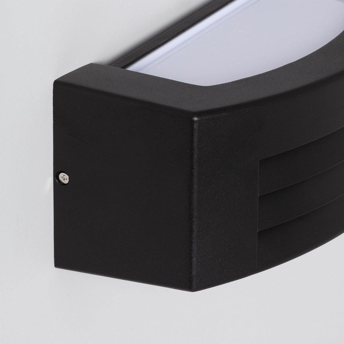 GardaOutdoor Light – Robuste Applique Murale Noire IP54