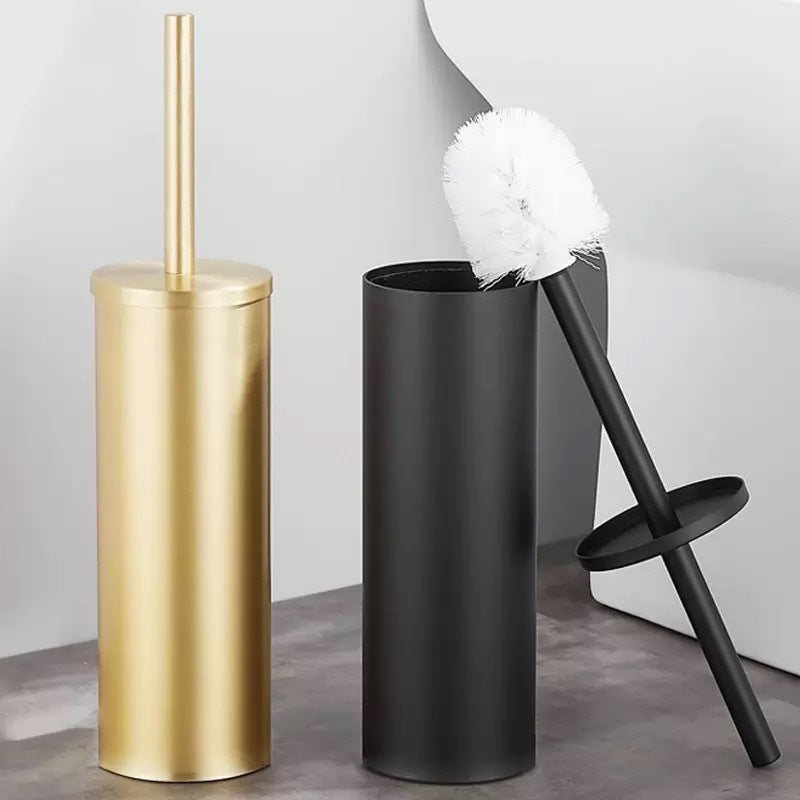 Porte-brosse de toilette en or luxueux - pour salles de bains élégantes