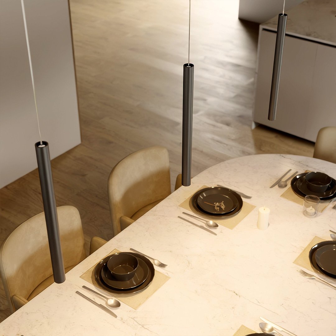 LuminaireÉlégant - Suspension LED Minimaliste au Design Raffiné