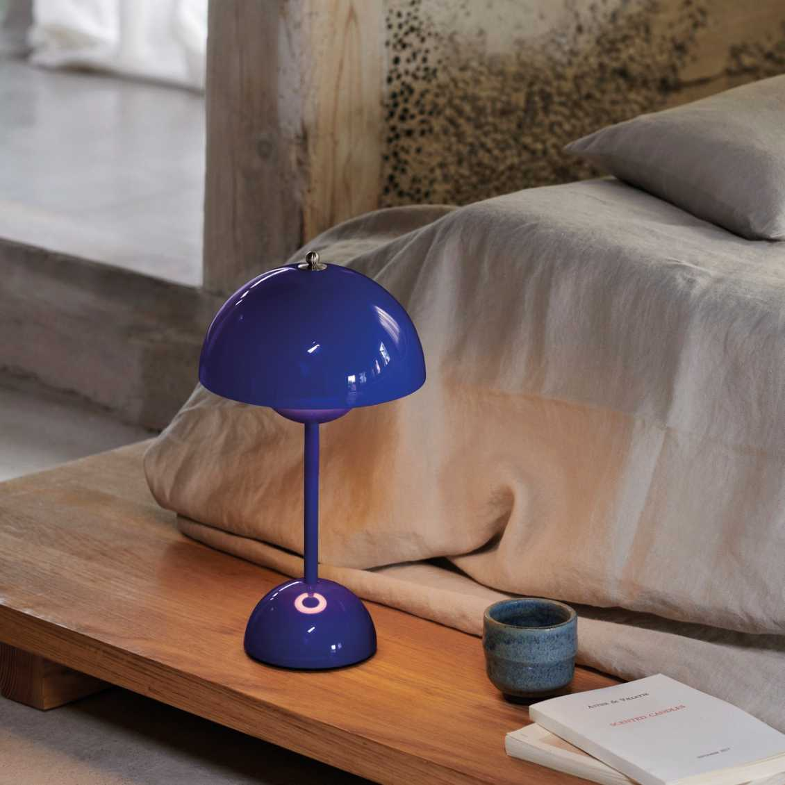 Floroux lampe de table LED | Sans fil | Lumière d'ambiance | Éclairage d'ambiance pour la maison