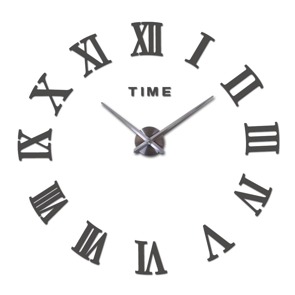 Floroux Horloge murale DIY 3D