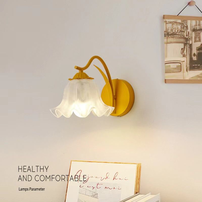 Floroux French Retro Wall Lamp | Floral Design | Romantic Lighting for Garden & Terrace