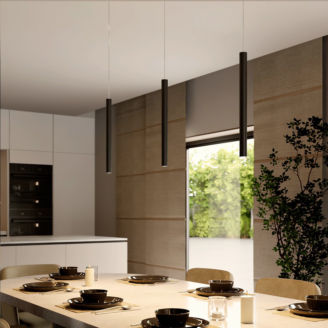 LuminaireÉlégant - Suspension LED Minimaliste au Design Raffiné
