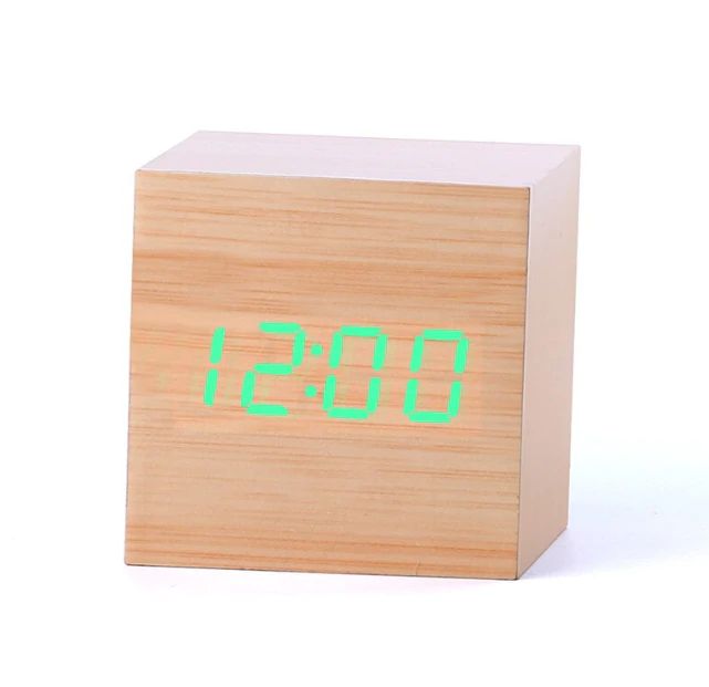 Horloge de table numérique Floroux | Design minimaliste | Écran LED | Moderne et fonctionnel | Parfait pour la maison et le bureau