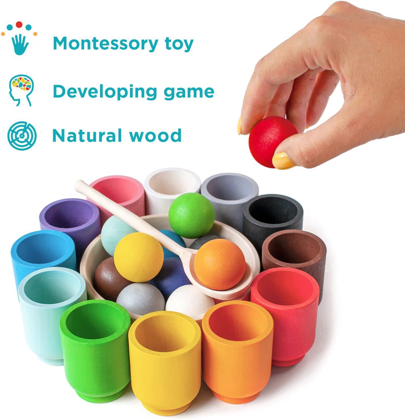 ColorPlay Jeu de tri – Éducatif Couleurs & Formes