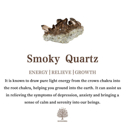 Aria : Bracelet en Cristaux Naturels pour Énergie de Guérison