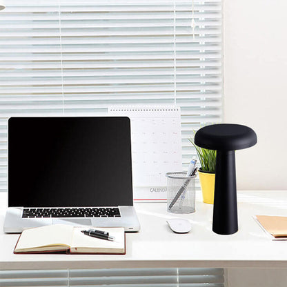 Lampe de table à LED USB en forme de soucoupe volante tournante