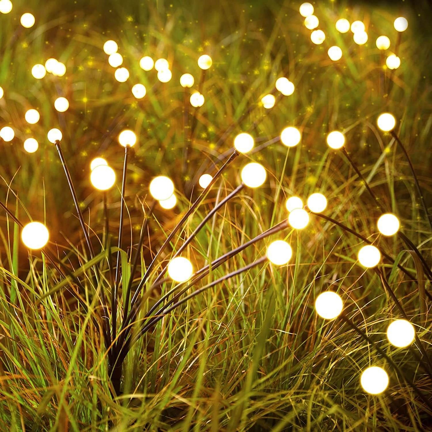 Floroux Firefly Solar LED Lamp Outdoor | Waterproof Lawn Lighting | Decorative Solar Lamp