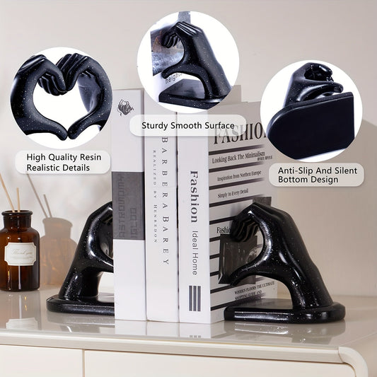 Chic Heart Support - Support de livre moderne en or