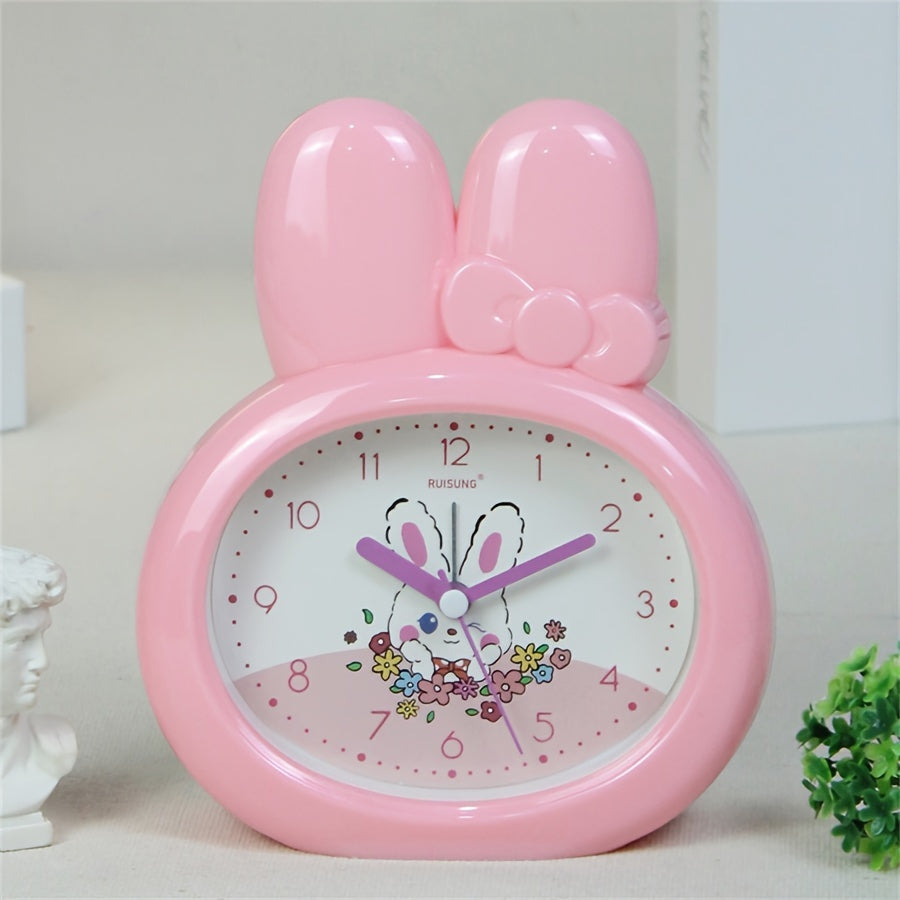 BunnyTime Horloge - Joli réveil LED avec veilleuse