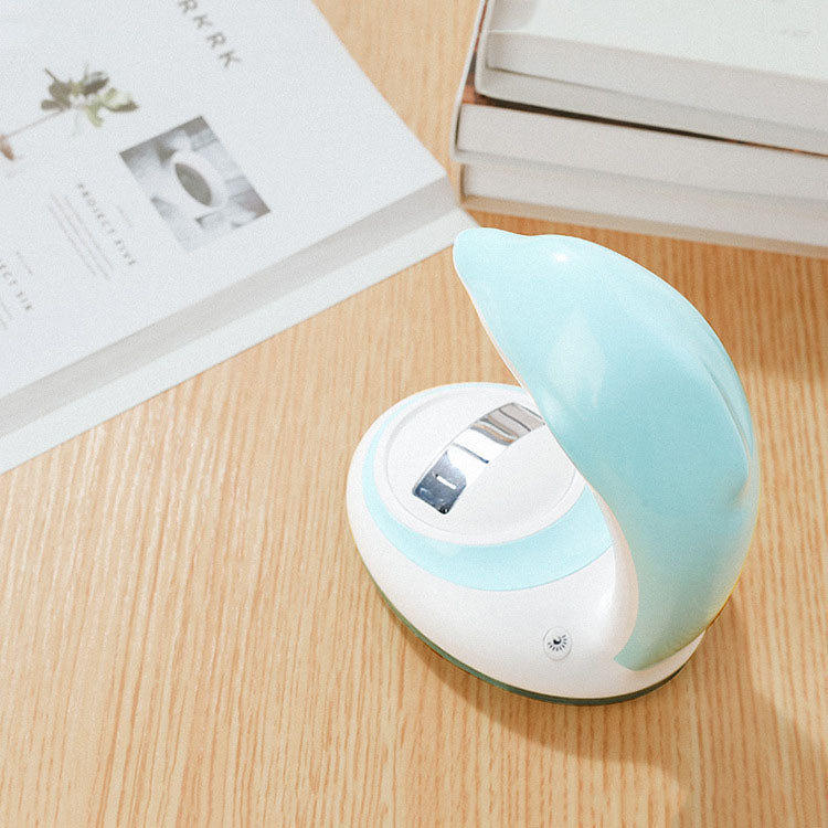 Lumière nocturne LED USB de dauphin à projection arc-en-ciel