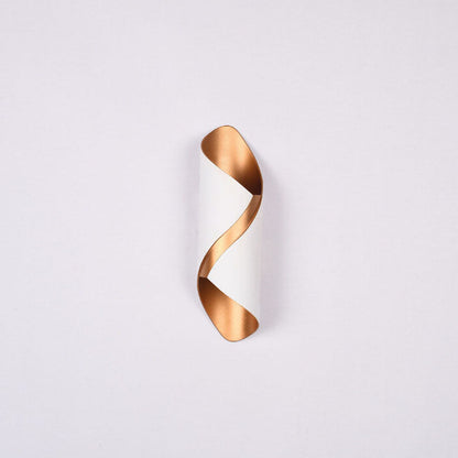 Floroux Applique LED Double Face | Design Spiral Nordique | Projecteur en Aluminium | Éclairage Moderne