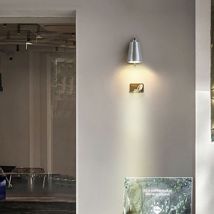 Floroux Lampe Murale Extérieure en Métal en Forme de Cloche