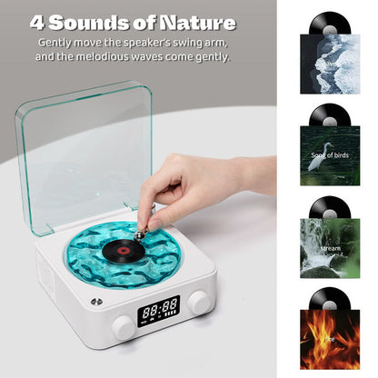 Waves Retro Lecteur de Vinyle Bluetooth