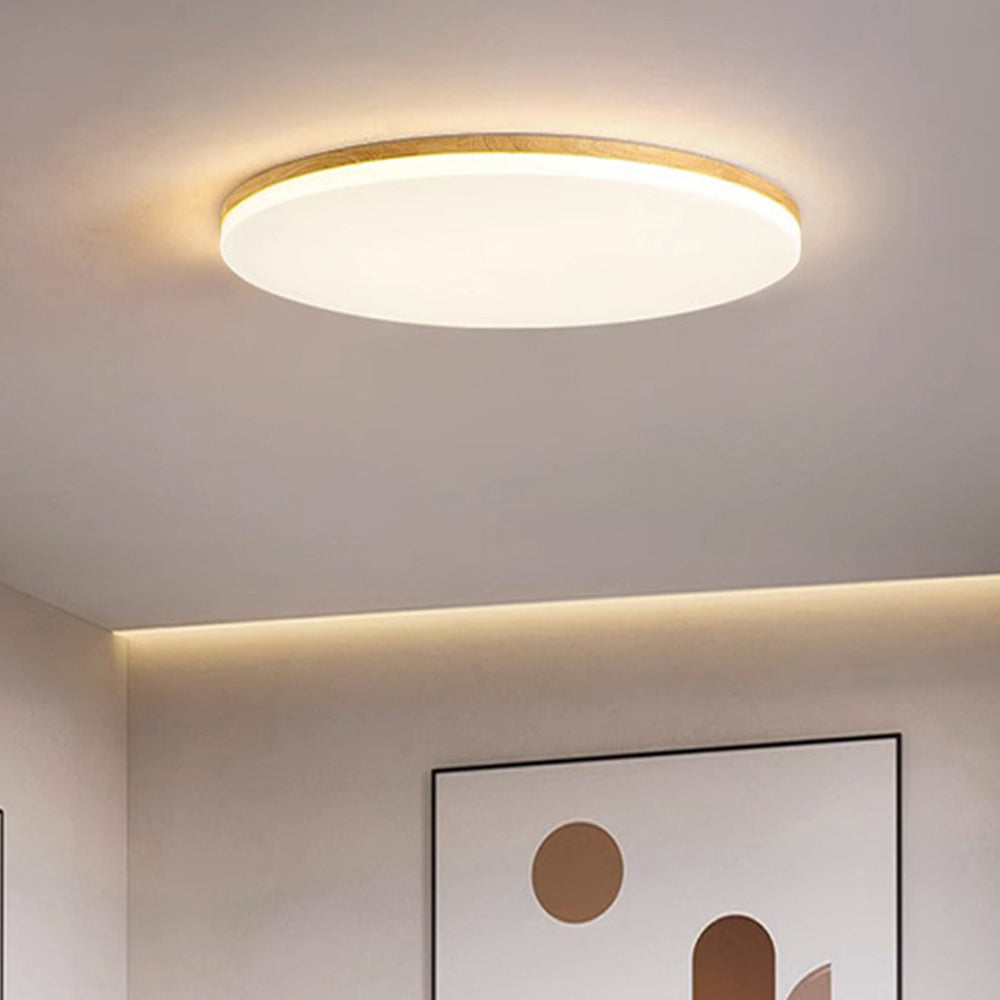 Plafonnier rond LED Floroux en acrylique