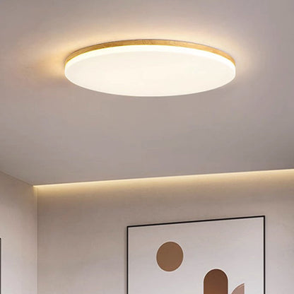 Plafonnier rond LED Floroux en acrylique