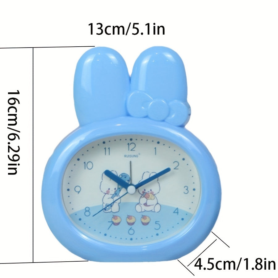 BunnyTime Horloge - Joli réveil LED avec veilleuse