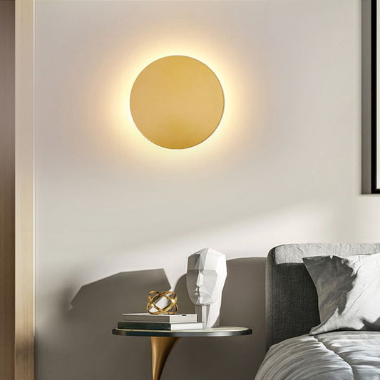 Floroux - Lampe murale LED moderne avec finition métallique élégante