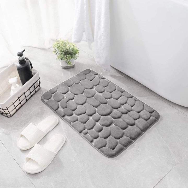 Tapis en pavés | Tapis de salle de bain antidérapant