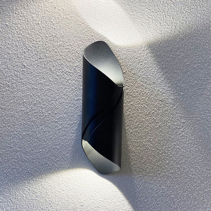 Floroux Applique LED Double Face | Design Spiral Nordique | Projecteur en Aluminium | Éclairage Moderne