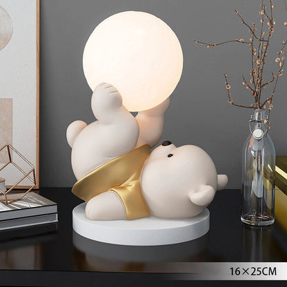 Floroux Bear | Lampe de touche ours en peluche