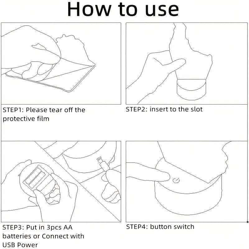 DinoGlow Lampe – Lampe de nuit 3D avec lumière RGB