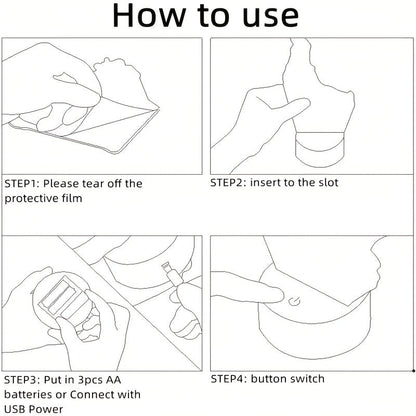 DinoGlow Lampe – Lampe de nuit 3D avec lumière RGB