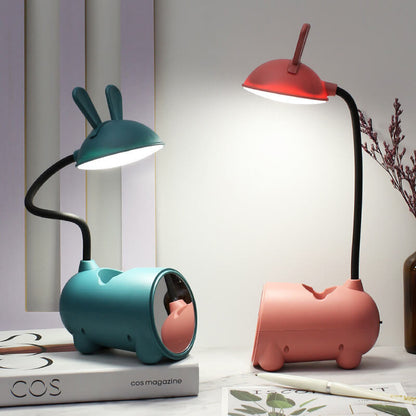Creative Floroux LED touch lamp with pencil holder | USB charging function | Desk lamp | Children's room decoration