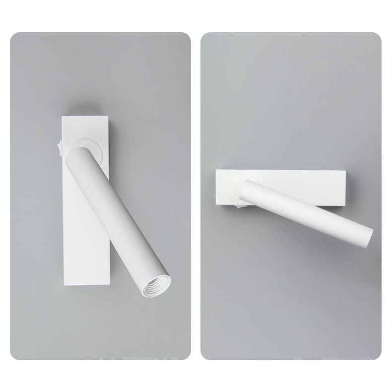 Floroux Applique Murale LED Rectangulaire | Angle Ajustable | Design Minimaliste | Lampe de Lecture | Lumière Chaude