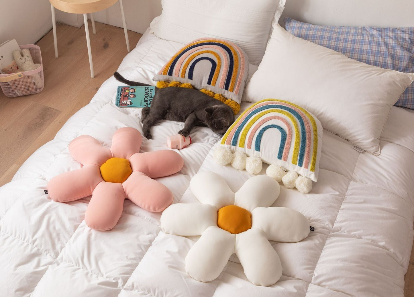 Coussin décoratif sucré Garduru Flower