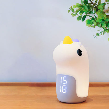 Minuterie de nuit licorne avec réveil