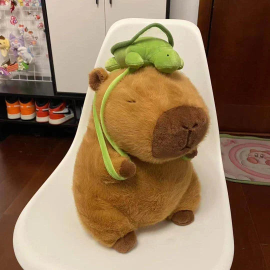 Floroux Capybara - Jouet en peluche doux pour un plaisir de câlins sans fin