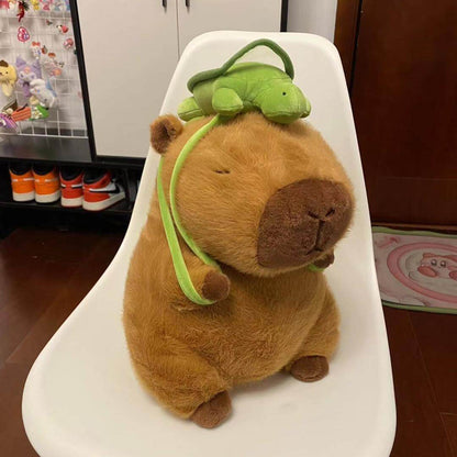 Floroux Capybara - Jouet en Peluche Douce pour des Moments de Câlins Infinis