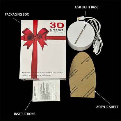 DivineGlow Veilleuse - LED Vierge Marie avec Acrylique