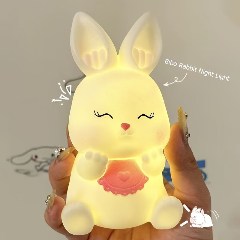 CuteRabbit - Charmante lampe de table LED pour chambre à coucher