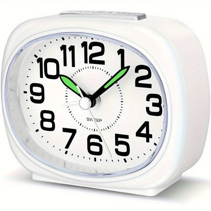 TravelTime Horloge – Réveil Silencieux avec Veilleuse LED