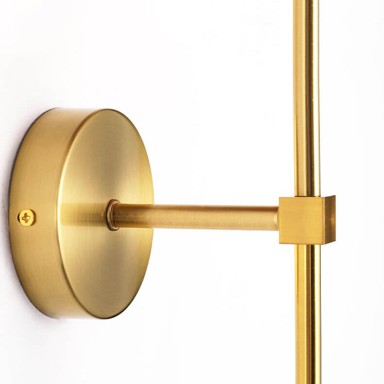 Floroux Applique Murale Vintage | Abat-jour Plissé en Tissu | Bras Élégant | Éclairage Classique