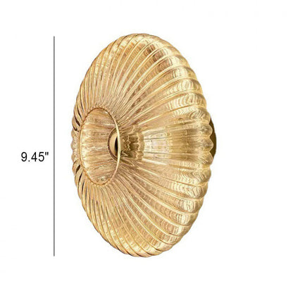 Floroux Vintage Wall Sconce | Textured Glass | Timeless Design