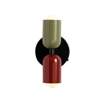 Floroux crème vent double tête chambre lampe de chevet lampe murale française