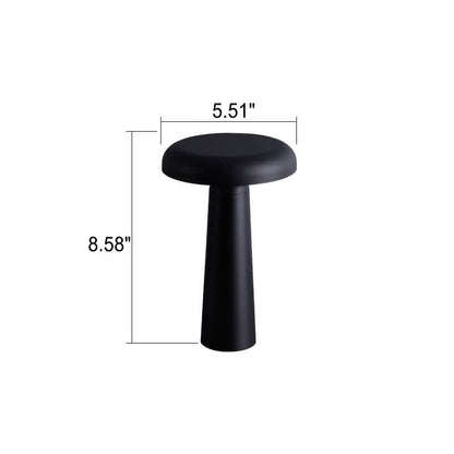Lampe de table à LED USB en forme de soucoupe volante tournante