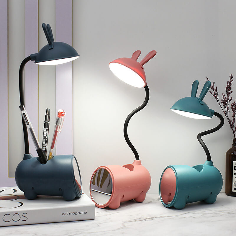Creative Floroux LED touch lamp with pencil holder | USB charging function | Desk lamp | Children's room decoration