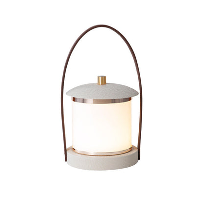 Lampe de camping LED au design cylindrique portable