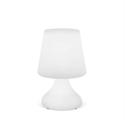 Lampe en forme de coupelle pour patio extérieur